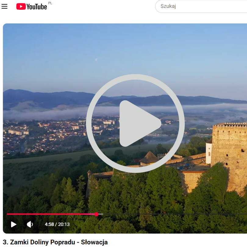 Pogadanka zamki słowacja yt